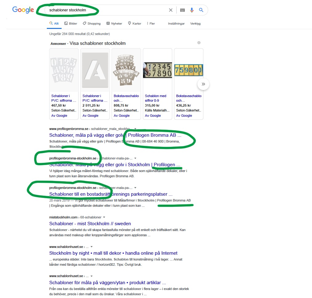 Sökmotoroptimerade landningssidor SEO